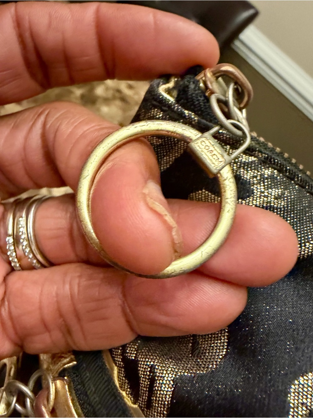 Coach Poppy Storypatch Glam Tote - Picture 5 of 15